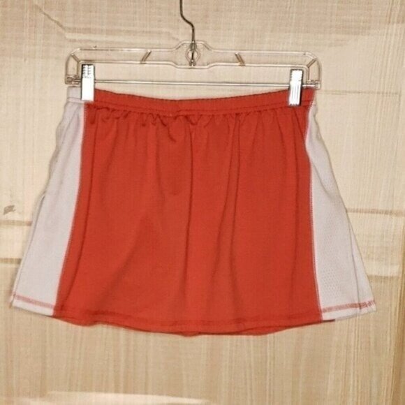 Aspire Girls Orange Athletic Skirt 16 - Picture 1 of 6